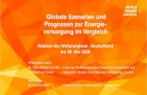 Globale Szenarien und Prognosen zur Energie- versorgung im … · Webinar des Weltenergierat - Deutschland am 20. Mai 2020. ... −Sustainable Outlook to 2040 −Stated Policies (SP)
