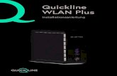 Quickline WLAN PlusAktiviertes WLAN-Netz deaktivieren Deaktivieren Sie das im Quickline WLAN Modem integrierte WLAN im Quickline Kundenportal. Dies, damit sich Ihre Endgeräte nicht