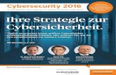6. Handelsblatt-Jahrestagung | 21. und 22. November 2016, … · 2016. 11. 18.  · Cybersecurity im Zeitalter der Gigabit Gesellschaft ... Staying one step ahead in cyber security