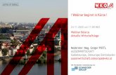 Webinar beginnt in Kürze · 2020. 11. 25. · Direct access to the markets of Russia, Ukraine, Kazakhstan, and other CIS countries (282 mln consumers) Fully renovated technical &