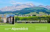 Alpenblick · 2020. 11. 4. · Das Missionshaus Alpenblick steht im Ortskern des idyl-lisch gelegenen kleinen Dorfes Hemberg, ... • ich immer so gereizt bin • ich Angst vor morgen