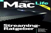 Mac Life Streaming-Spezial - music line...mehrere Geräte synchron dasselbe Musikprogramm wiedergeben. So kann man alle Türen öffnen und das ganze Haus mit Musik durchfluten. Auch
