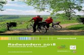 Radwandern 2018 - wfg-ahlen.de · EmsRadweg Folgen Sie Deutschlands kleinstem Strom auf 379 Kilometern von der Quelle bei Hövelhof am Fuße des Teutoburger Wal-des bis hinauf nach