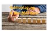 Rohholztagung Bern 4. Mai 2017 - Holzindustrie Schweiz...Baumholz II BHD > 40 - 50 cm blau Baumholz III BHD > 50 cm rot a) Holzmarkt Mitten Ø ohne Rinde > 50 cm 5. u. 6. Kl. Betandesypenkarte