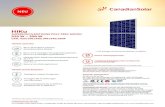 Canadian Solar-Datasheet- HiKu CS3L-P High efficiency ...€¦ · IEC 61215 / IEC 61730: UL 1703 / IEC 61215 Leistung: CEC-gelistet (US) / FSEC (US Florida) UL 1703: CSA / IEC 61701