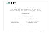 Analyse von Methoden zum Graphemclustering bei der ...isl.anthropomatik.kit.edu/pdf/Wallisch2014.pdfAnalyse von Methoden zum Graphemclustering bei der automatischen Spracherkennung