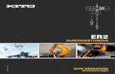 Kito Er2 deutsch · PDF file 2018. 3. 6. · KITO HEBEZEUGE - Mit Sicherheit das Original 3 Hebezeug Klassiﬁzierungen Laufzeitklasse Durchschnittliche tägliche Betriebsdauer (in