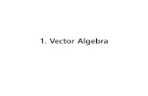 1. Vector Algebra - IIRC · 2019. 11. 23. · Vector Algebra. 1 전자기학(Electromagnetics): 전장과자장을연구하는물리학분야의기초학문. 응용분야는전기와자석을사용하는장치.