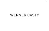 WERNER CASTY - Kunstschule Liechtenstein · 2016. 11. 8. · Werner Casty hat den Berg verlassen und erkundet nun die Wälder des Engadins. Der Blick ist derselbe, das Interesse für