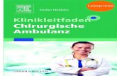 Chirurgische Ambulanz - Elsevier · 2020. 7. 15. · Inhaltsverzeichnis 1 Tipps für die Ambulanz 1 1.1 Grundsätze der Ambulanztätigkeit 3 1.2 Formularwesen und Dokumentation 6