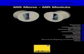 MR Mono - MR Modulo - EXHAUSTO ¢â‚¬¢ Einbau in Rohrleitungen nach DIN EN 1506 (Abmessungen) MR Mono Standard