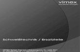 vimex · vimex Technische Lösungen vimex Margot Klug e.U. | Steinachgasse 15 | 1220 Wien M: office@vimex.at | T: 0664/2241571 | F: 01/7743101