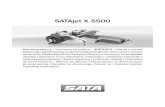 Intro - SATAjet 5500 X€¦ · unterzogen. Sie ist entwickelt, konstruiert und gefertigt in Übereinstim-mung mit der EU-Richtlinie 2014/34/EU. Sie wurde nach Ex ia IICT4 Ga