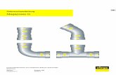 Megapress G · 2020. 10. 12. · Die Stahlrohre müssen den geltenden Richtlinien entsprechen, siehe Ä „Regelwerke aus Abschnitt: Rohre“ auf Seite 6 Wenn sich eine Beschichtung