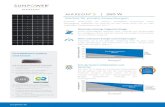 Module Datasheets INTL v3.3 3models 121918 · 2019. 8. 5. · Magazine, 2015. Campeau, Z. et al. “SunPower Module Degradation Rate,” SunPower technische Veröffentlichung , 2013.