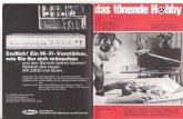 Das - TBF-Austriatbf-austria.org/files/dth196905.pdfRadio-, TV-, Hi·Fi-, Stereophonie-Geräte alles Apparate, die Jahr für Jahr in neue nen getreten si nd. Gerade deshalb habe ich