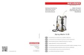 Home | JATI GmbH - Spray-Matic 10 B · Con la presente dichiariamo, che i polverizzatori a spalla Modello: Spray-Matic 10 B No. d’articolo: 118 392 01 per la sua progettazione ed