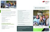 MAScHINENBAU - DHBW Stuttgart · 2020. 5. 12. · Unternehmen im Maschinenbau sind in vielen verschiedenen Bereichen tätig. Diese reichen von der Automobilindustrie bis zum Maschinen-