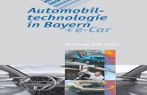Automobil- technologie inBayern +e-Car - MEDIA MIND · 2018. 4. 17. · Was bedeutet Remote-Laserstrahlschweien für den Karosseriebau? Wie sind Herausforderungen in der Bord-netzwertschöpfungskette