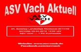 24. Spieltag Landesliga Nordwest 2017/18 Sonntag 08.04 ... Vach+Aktuell+9.pdf · PDF file Sa, 07.04.18 15:00 TuS Rölbach - TSV Heimbuchenthal Sa, 07.04.18 16:00 SV Alemania Haibach