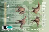 Bildung + Briefmarke T h e m a - bdph.de · insbesondere Jurassic-Park wurde bei Erwachsenen ein bis heute anhaltendes DINO-Fieber entfacht Die Dinosaurier erschienen darin als „reale