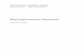Mariengymnasium Warendorf · 2020. 11. 27. · MGW-Readerseiten zur Benennung der verwendeten Laborgeräte. • Identifikation der Stoffe mithilfe von Stoffsteckbriefen (Informationsentnahme)