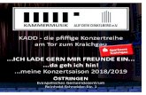 KADD - die pﬁ ﬃ ge Konzertreihe am Tor zum Kraichgau · schen Klassiker „O sole mio ... Das Quartett op. 84 für Flöte, Violine, Viola und Vio-loncello des spätromantischen