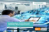 Leitfaden Functional Safety Managementf...Siemens bietet Produkte und Lösungen mit Industrial Security-Funktionen an, die den sicheren Betrieb von Anlagen, Systemen, Maschinen und