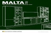 MALTA · 2020. 10. 16. · MALTA Wohn- und Esszimmersystem Living and dining room system 20 21. 2 3 Inhalt Contents Planungsbeispiele Planning examples ...