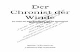 Der Chronist der Winde - zappa-verlag.ch Chronist... · 2016. 4. 29. · Der Monsun, der vom Meer her treibt ist mein einziger Zuhörer, geduldig und immer aufmerksam. Auf dem Boden