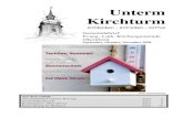 Unterm - kirche- Unterm Kirchturm mitdenken ¢â‚¬â€œ mitreden ¢â‚¬â€œ mittun Gemeindebrief Evang.-Luth. Kirchengemeinde