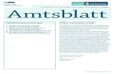 Amtsblatt Nr. 10 vom 22. Juni 2018 - stadt-muenster.de · 2018. 6. 22. · Amtsblatt. 61. Jahrgang · Nr. 10 · 22. Juni 2018 · Postverlagsort 48127 Münster · H 1208 B. Öffentliche