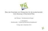 Über die Potentiale von Hirsesorten für die landwirtschaft- liche … · 2020. 9. 22. · Über die Potentiale von Hirsesorten für die landwirtschaft-liche Nutzung in Rheinland-Pfalz