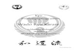 Wado Ryu KarateRyu Karate...der Stilrichtung Wado-Ryu im DKV e.V. Die Schüler sollen hierdurch zielgerichtet auf das Danprüfungsprogramm der Stilrichtung Wado-Ryu im DKV e.V. vorbereitet