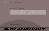 Blaupunkt - Car Radio USB Casablanca 2012 1 011 200 380 · 2015. 2. 17. · Hiermit erklärt die Blaupunkt Europe GmbH, dass das Autoradio Casablanca 2012 sich in Überein-stimmung