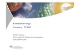 Klimaänderung I - German Aerospace Center · PDF file 2013. 12. 12. · 16.05.2007 Vorlesung Klima I, Einleitung Does EU-15 comply with the Kyoto Protocol ? Equivalent CO 2 emissions