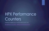 HPX Performance Counters - Louisiana State What are HPX Performance Counters A performance counter is