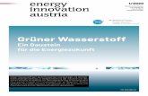 energy innovation austria, Ausgabe 1/2020 · 2020. 4. 1. · energy innovation austria 1/2020 3 THEMA VORZEIGEREGION WIVA P&G Die „Wasserstoffinitiative Vorzeigeregion Austria Power