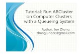 Tutorial: Run ABCluster on Computer Clusters with a ... nohup isomer b7.inp > b7.out & â€¢ Now isomer