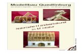 Modellbau Quedlinburgmodellbau-quedlinburg.de/mbq/cms/upload/pdf/06-01-17...2017/01/06  · Meisterwerke im Bergbau und im Mühlenbau haben wir es uns zur Aufgabe gemacht, die damals