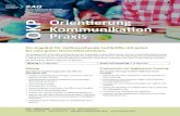 Orientierung OKP Kommunikation Praxis - Stiftung SAG · 2019. 5. 23. · in Bezug zur persönlichen Arbeitsintegration realistisch einschätzen und setzen sich Ziele für die nächsten