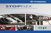 STOPFLEX - Wagener GmbH · 2019. 12. 12. · mit den Standardnormen DIN EN ISO 8434-1, DIN EN ISO 8434-2 und ISO 6162-1 oder ISO 6162-2. Geprüfte Sicherheit Sollte der Fall eintreten,