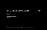 Videoschnitt im Unterrichtict.guidoknaus.ch/.../2012/07/Handbuch_iMovie_09_PHTG.pdf · 2012. 7. 11. · Videoschnitt mit iMovie 09 Pädagogische Hochschule Thurgau April 2010 •