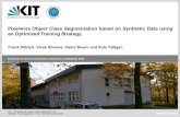 Pixelwise ObjectClass Segmentation based on Synthetic Data ... · Institutfür&Prozessrechentechnik,&Automation&und&Robotik(IPR) Prof.&Dr.FIng.H.Wörn 5 15.07.15 State’of’the’Art