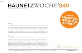 Baunetzwoche#340: Architektur in die Schuleakomm.ekut.kit.edu/img/baunetzwoche_340_2013_11.pdf · 2013. 11. 10. · BAunetzwoche-newsletter bestellen! Montag Gestern ist der Musiker