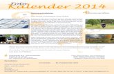 Kalender 2014 Foto - WordPress.com · 2017. 5. 1. · Kalender 2014Foto Bestelltalon Ich bestelle ____ Ex. Fotokalender 2014 Absender (bitte in Blockschrift) Name und Vorname _____