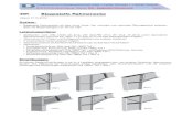 46K Biegesteife Rahmenecke - PBSSchubfeld: a/b/t = 516/ 723/12.5 mm Spannungsberechnung nach der Randelemente Methode. Schubfeldaufteilung: horizontal = 10, vertikal = 14 Spannungsnachweis