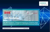 Siemens On-stage PowerPoint-Template...Preactor MES, Quality, HMI and Production Manufacturing Operations Management Realize products faster and increase quality Business Ready Cloud
