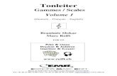 Tonleiter...Gammes / Scales Volume 1 (Deutsch – Français – English) Branimir Slokar Marc Reift EMR 122 Print & Listen Drucken & Anhören Imprimer & Ecouter ...