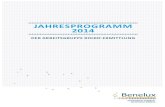 JAHRESPROGRAMM 2014 - Benelux 2020. 1. 21.آ  Start: Juni 2014 Ende: August 2014 November 2014 Wiedererkennungswert